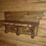 aged brown furniture