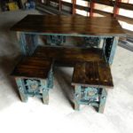 antique furniture table chair