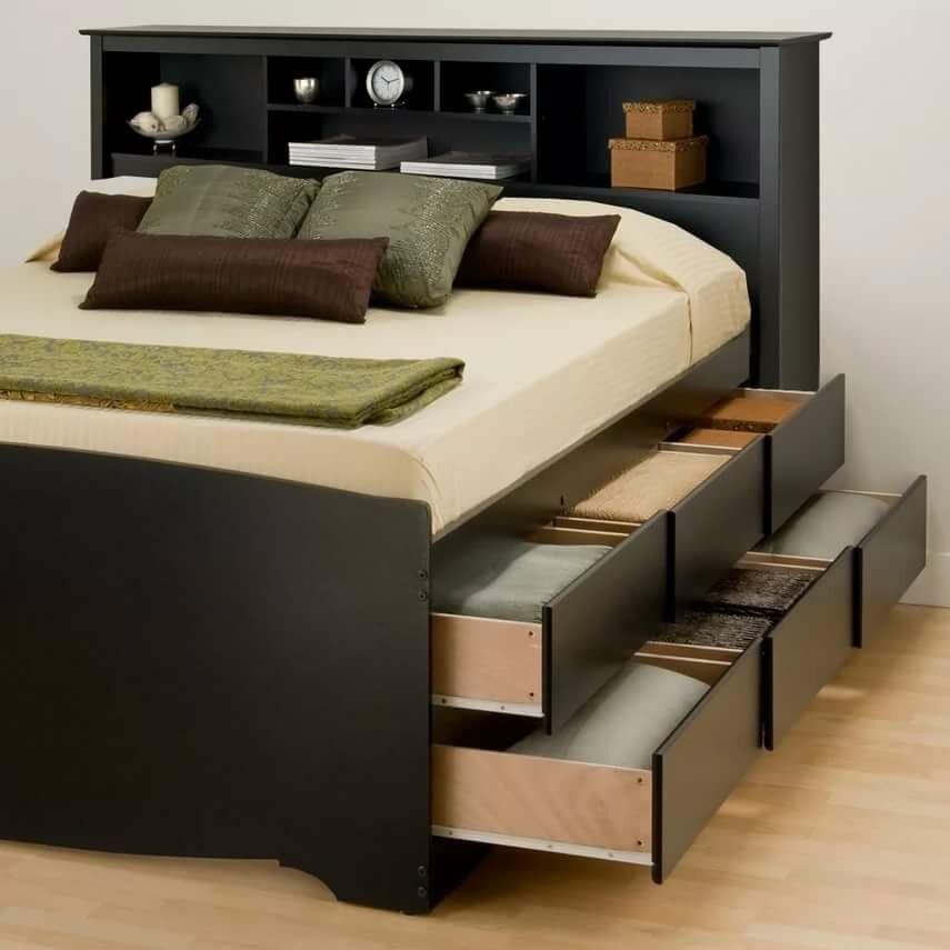 mechanisms in beds with drawers