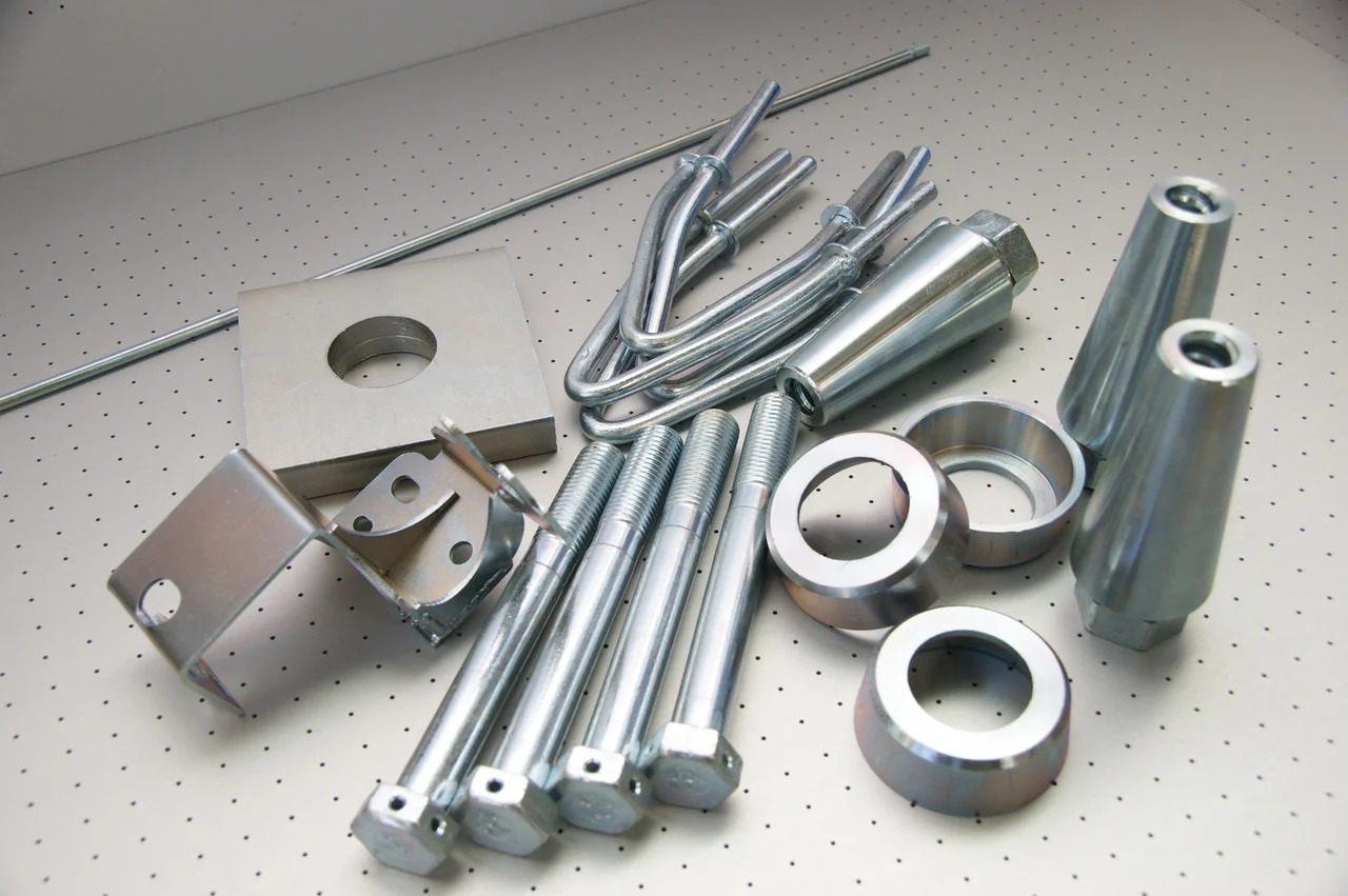 zinc coated metal