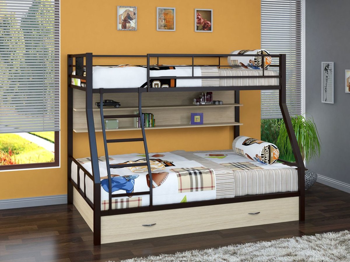 metal bunk bed design