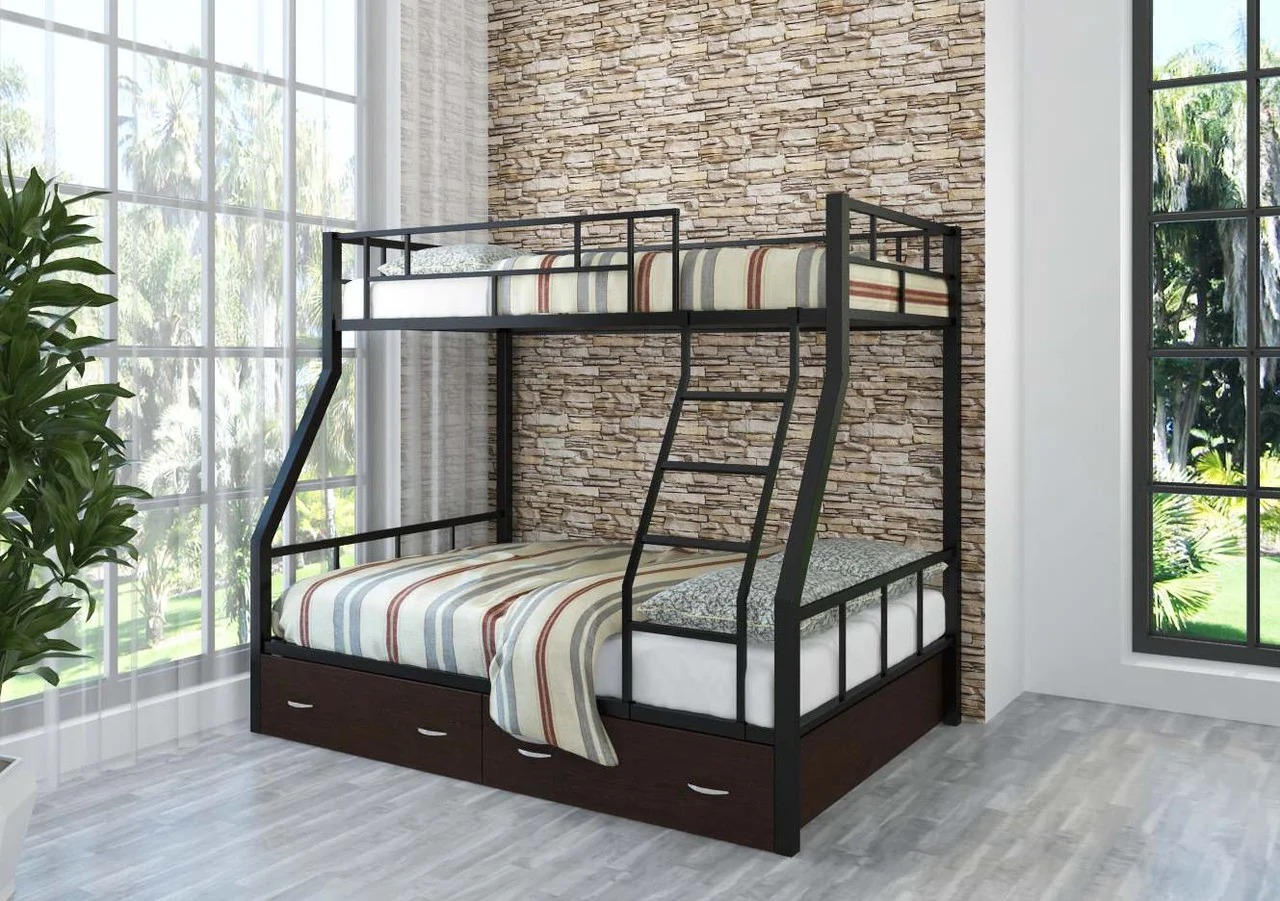 metal bunk bed photo design