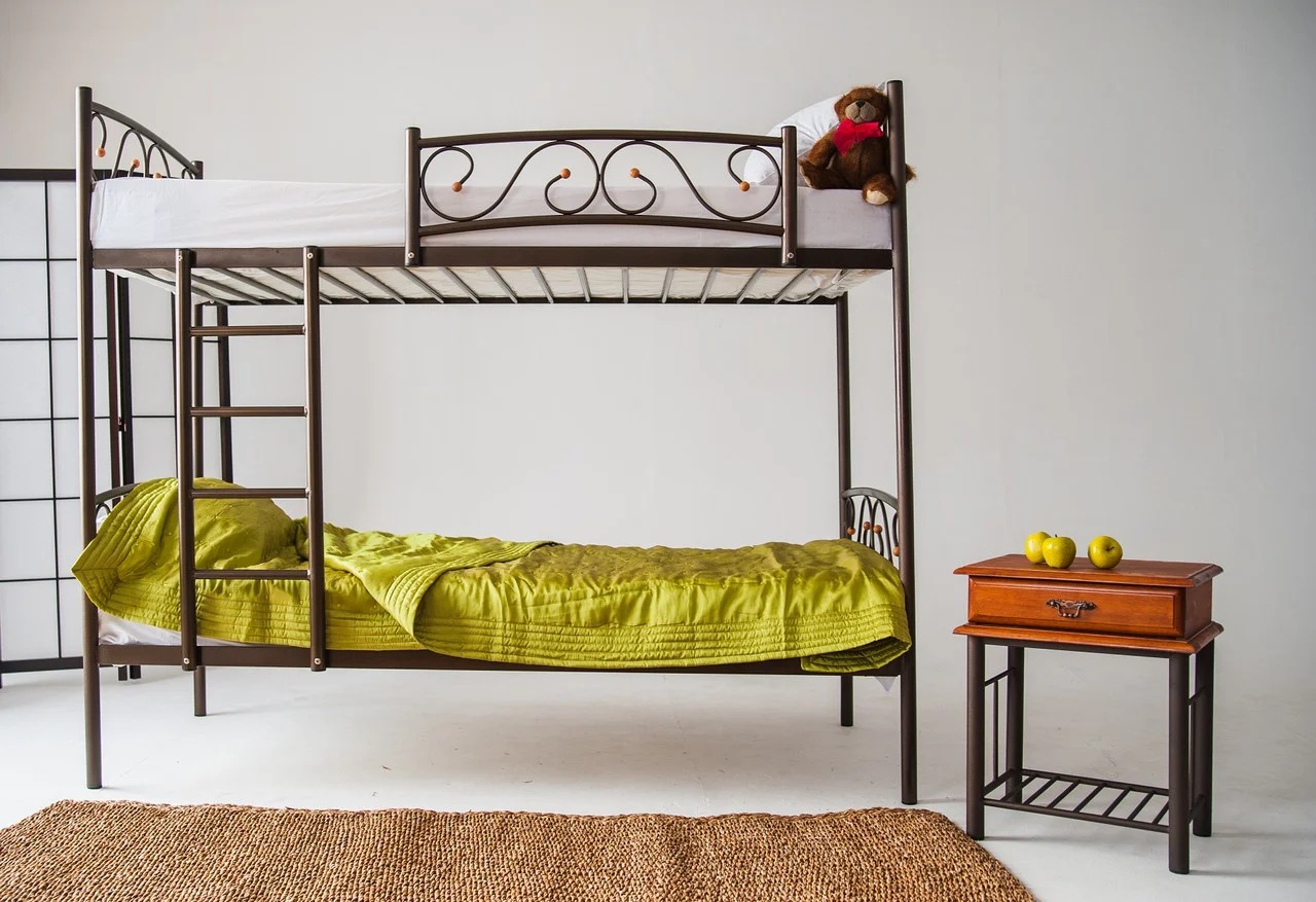 metal bunk bed photo design