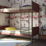 metal bunk beds decor ideas