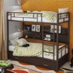 metal bunk beds types of decor