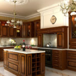 wall cabinets in the kitchen photo interior