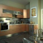 wall cabinets in the kitchen decoration