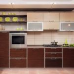 hanging cabinets in the kitchen decoration photo