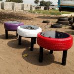 DIY furniture from tires