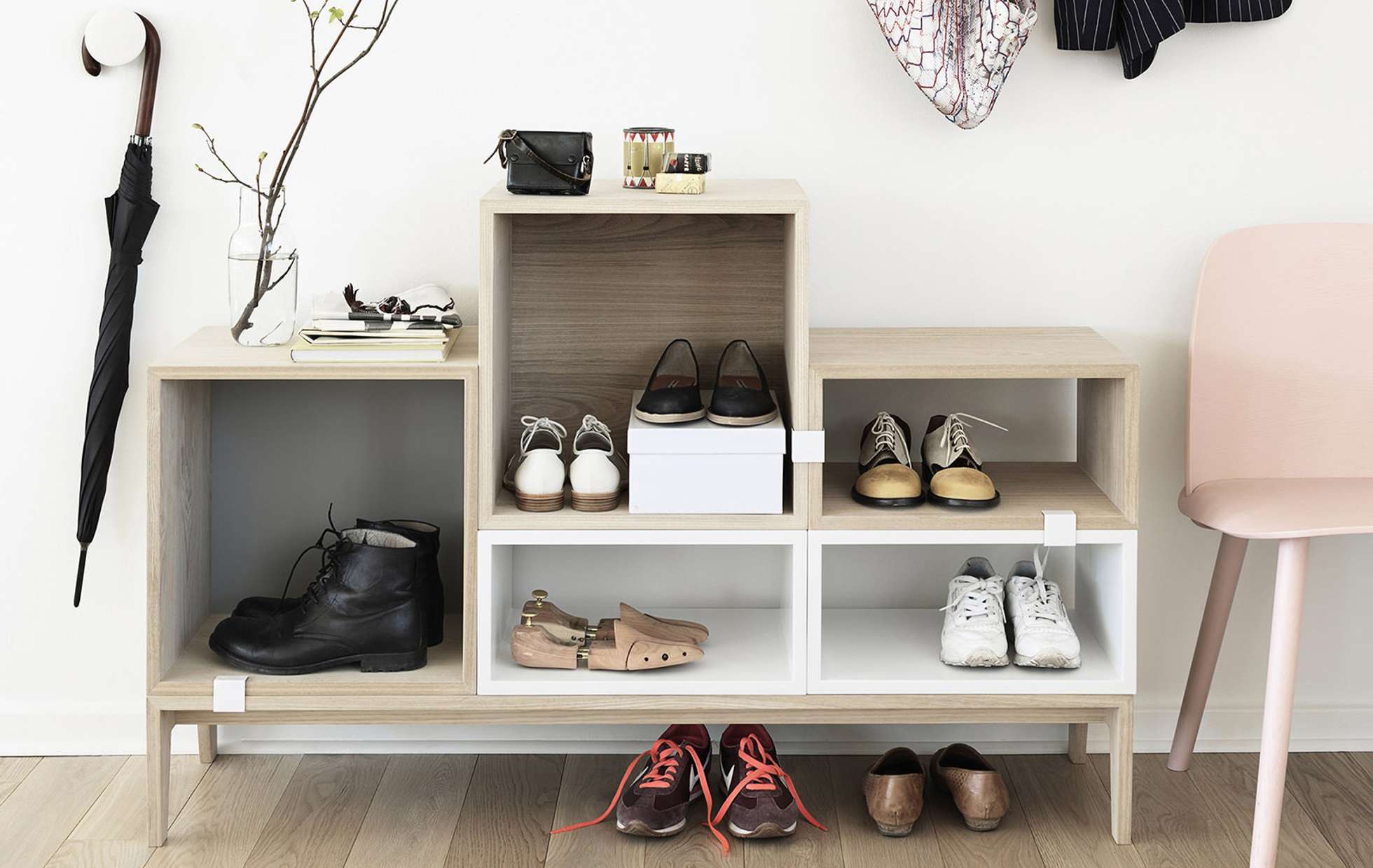 shoes in a small hallway