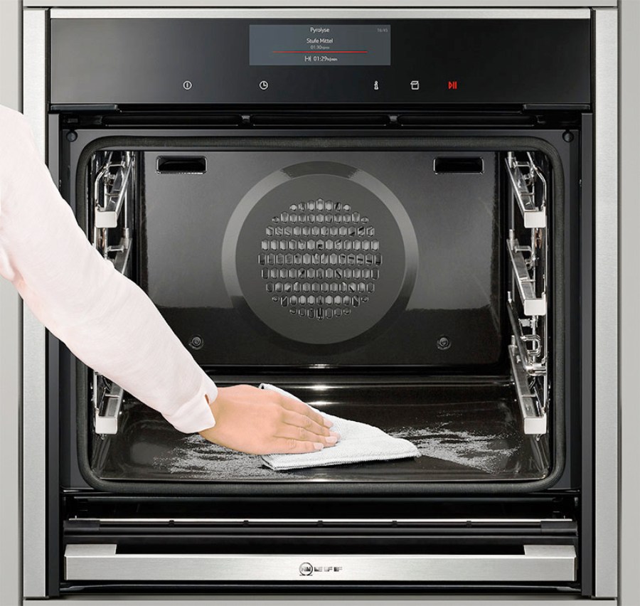 pyrolytic oven cleaning