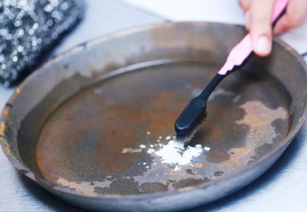 bicarbonate de soude pour la rouille