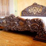 antique furniture bed