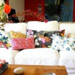 sofa cushions interior photo