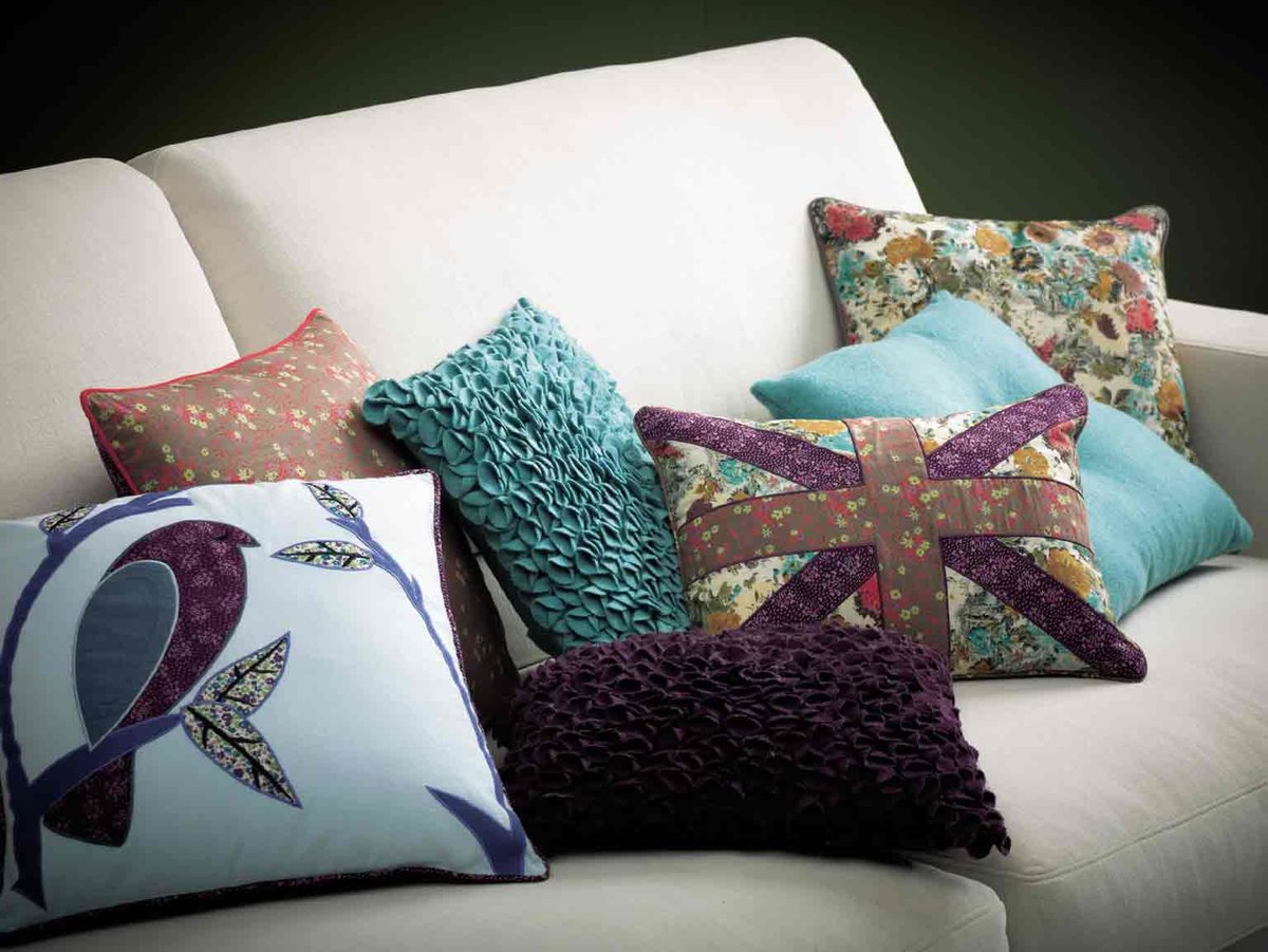 sofa cushions photo design