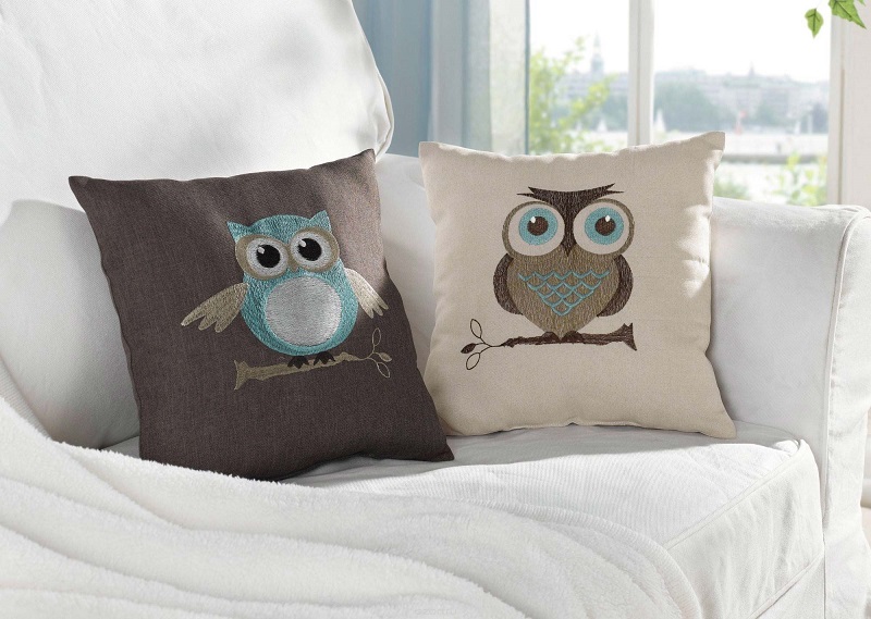 owl sofa cushions