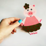 paper piglet decor