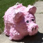 paper piggy photo ideas