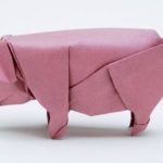 types de décoration de cochon en papier