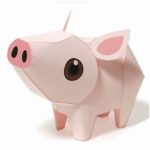 paper piggy types of decoration