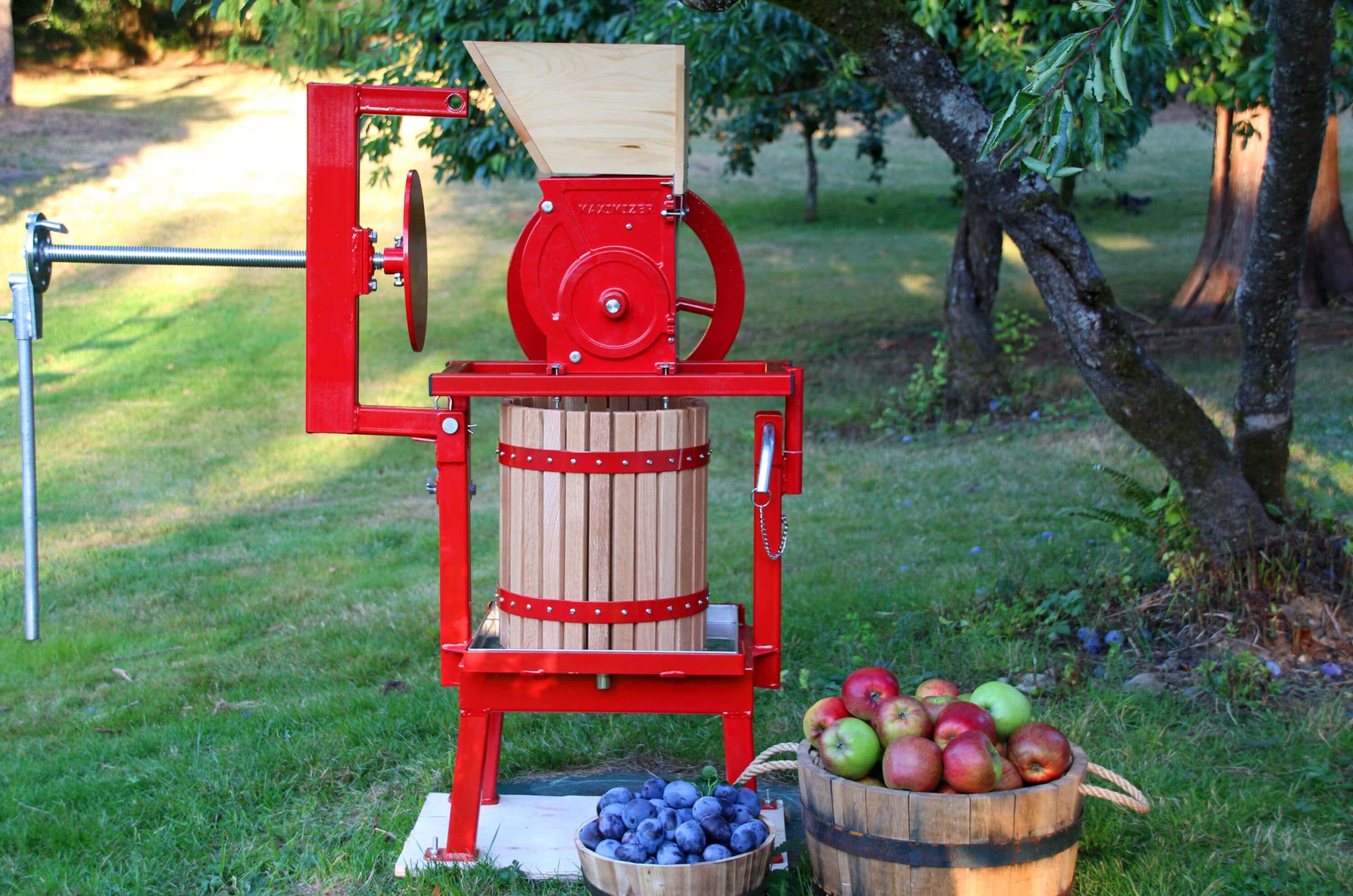 electric apple press