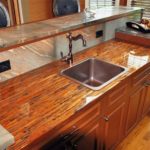 wooden countertop for kitchen