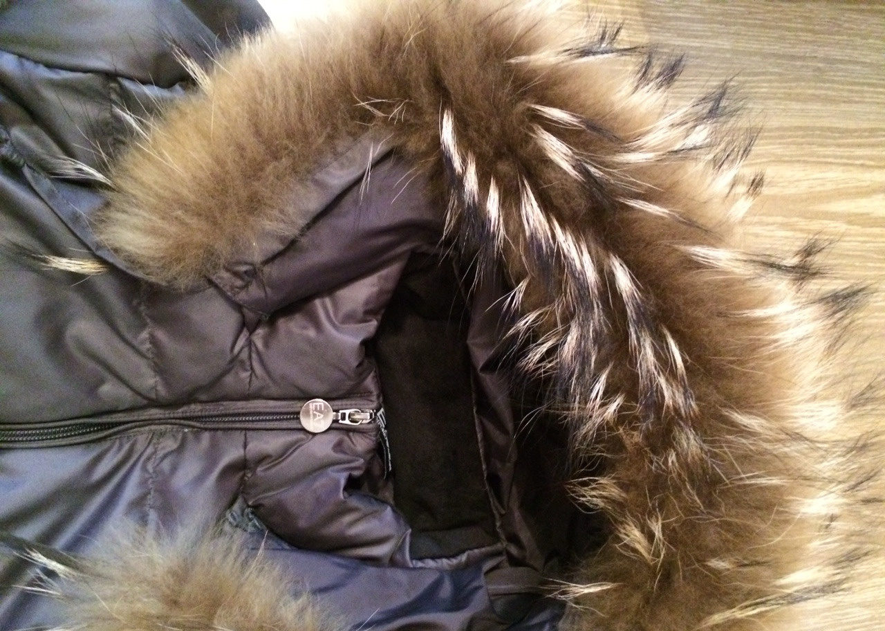 down jacket after washing