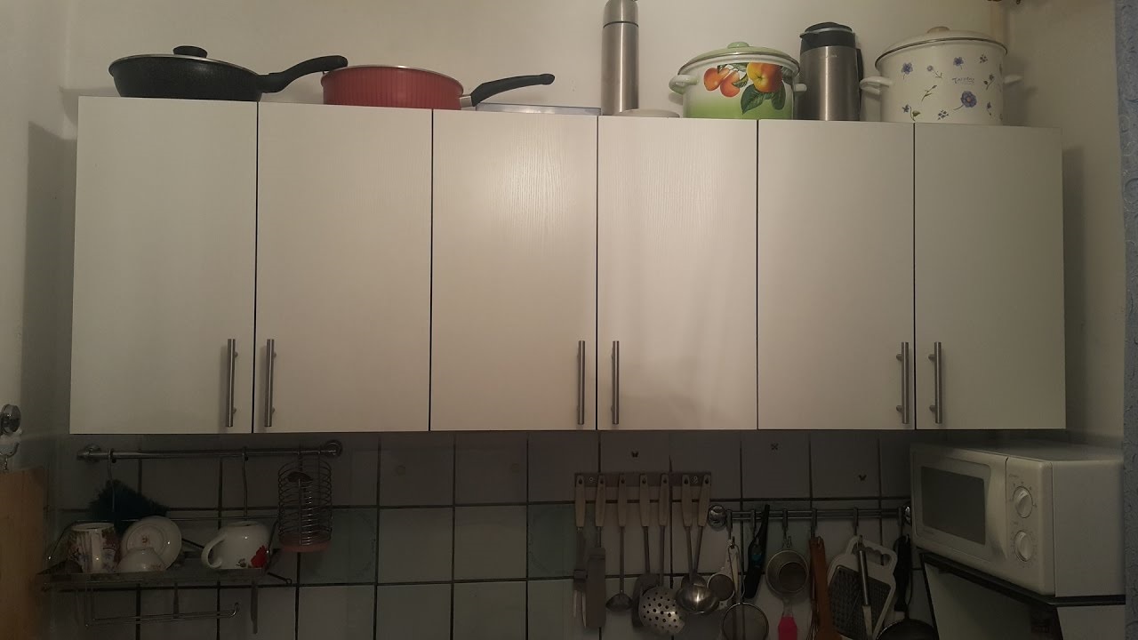 top cabinets height