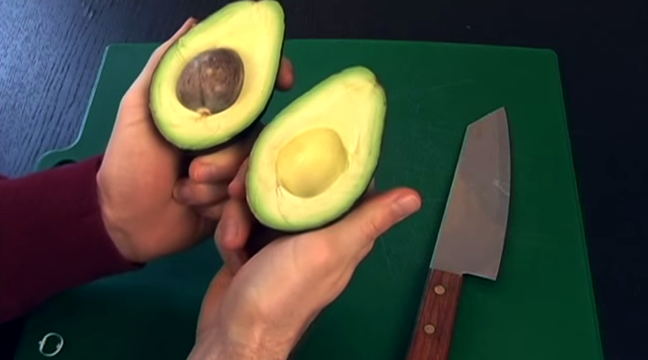 cut avocado