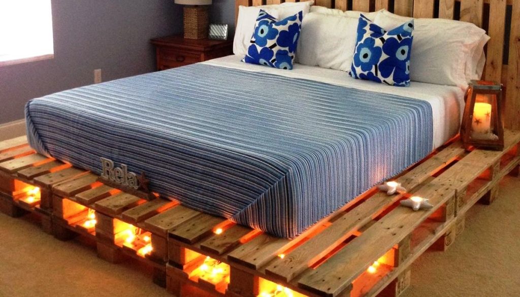 Pallet bed