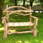 timber bench