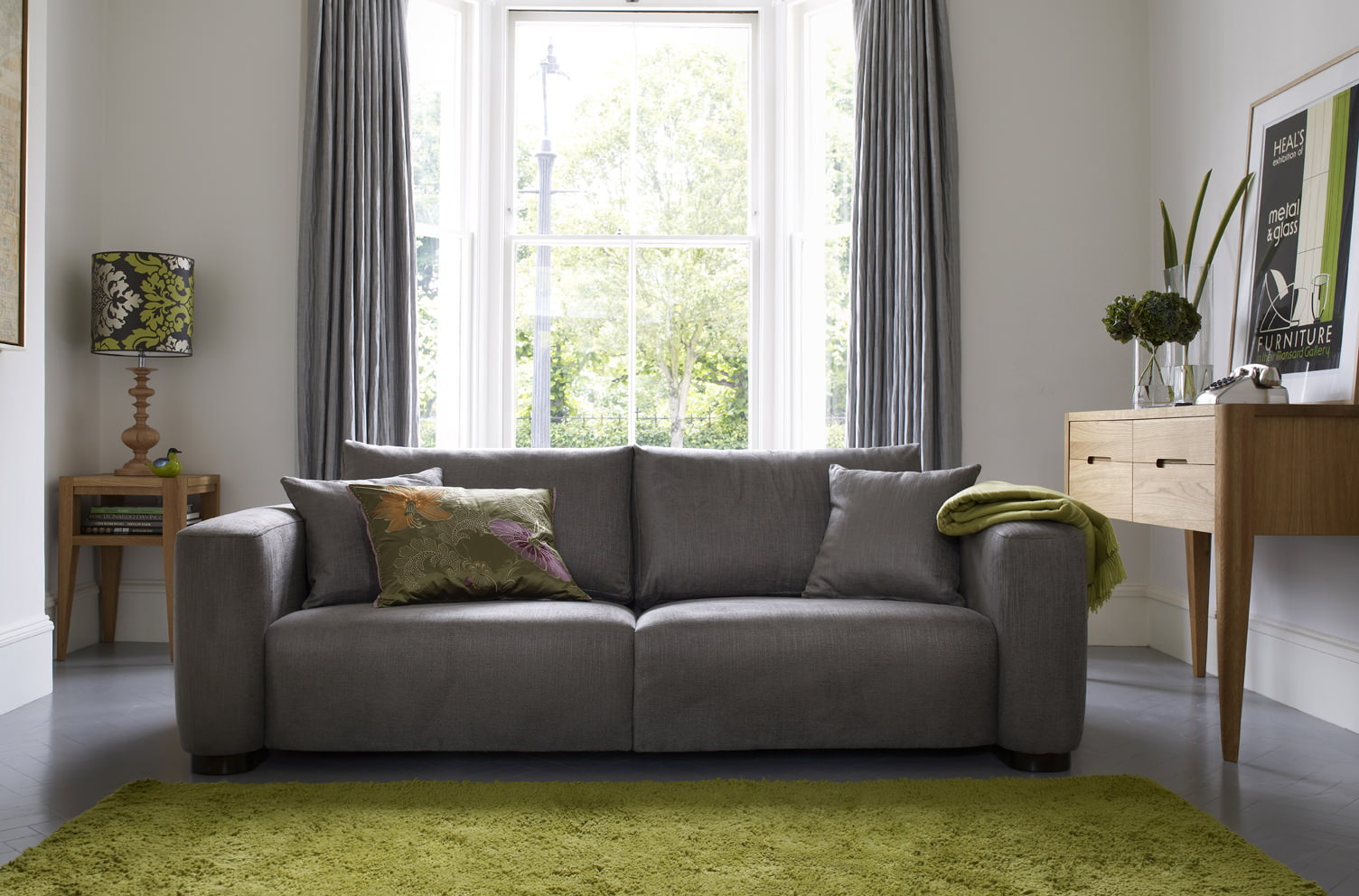 gray sofa ideas photo