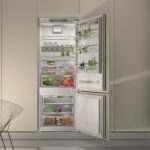 refrigerator cabinet white built-in