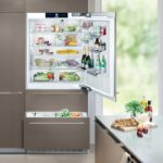 refrigerator cabinet beige