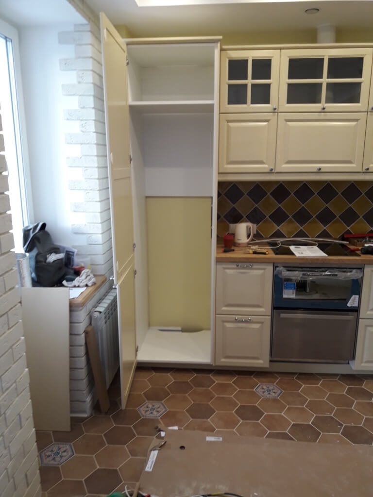 refrigerator cabinet design