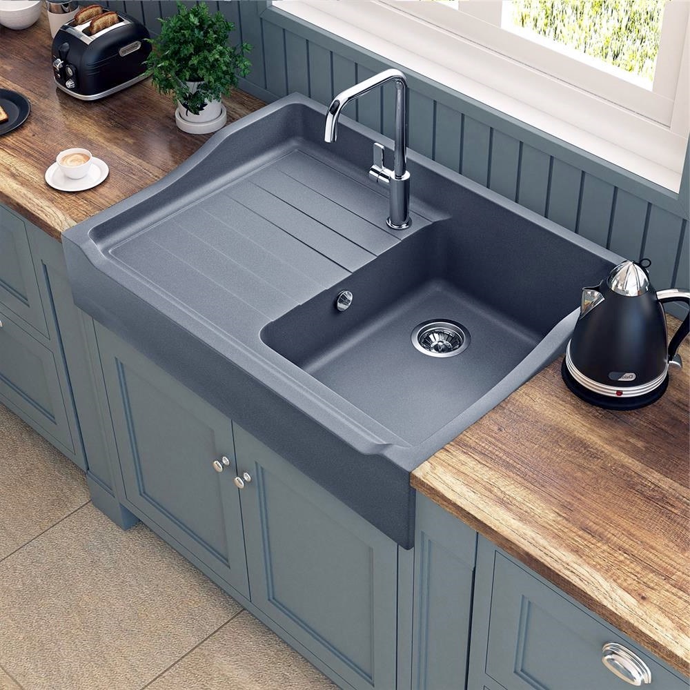 countertop sink cabinet