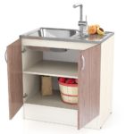 sink cabinet with basket