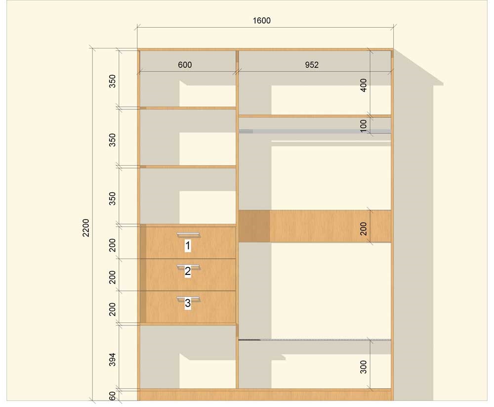 cabinet drawing