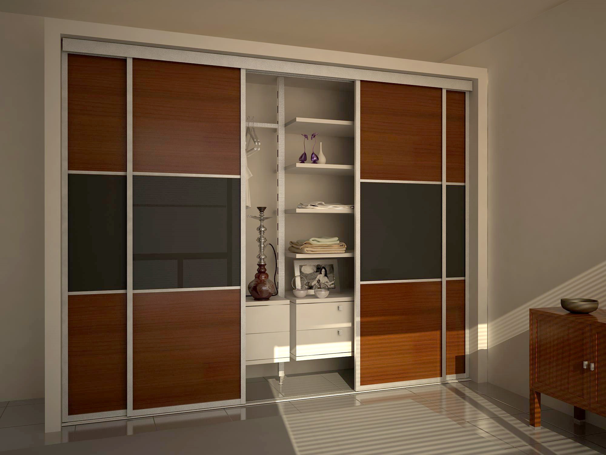 sliding wardrobe by door type