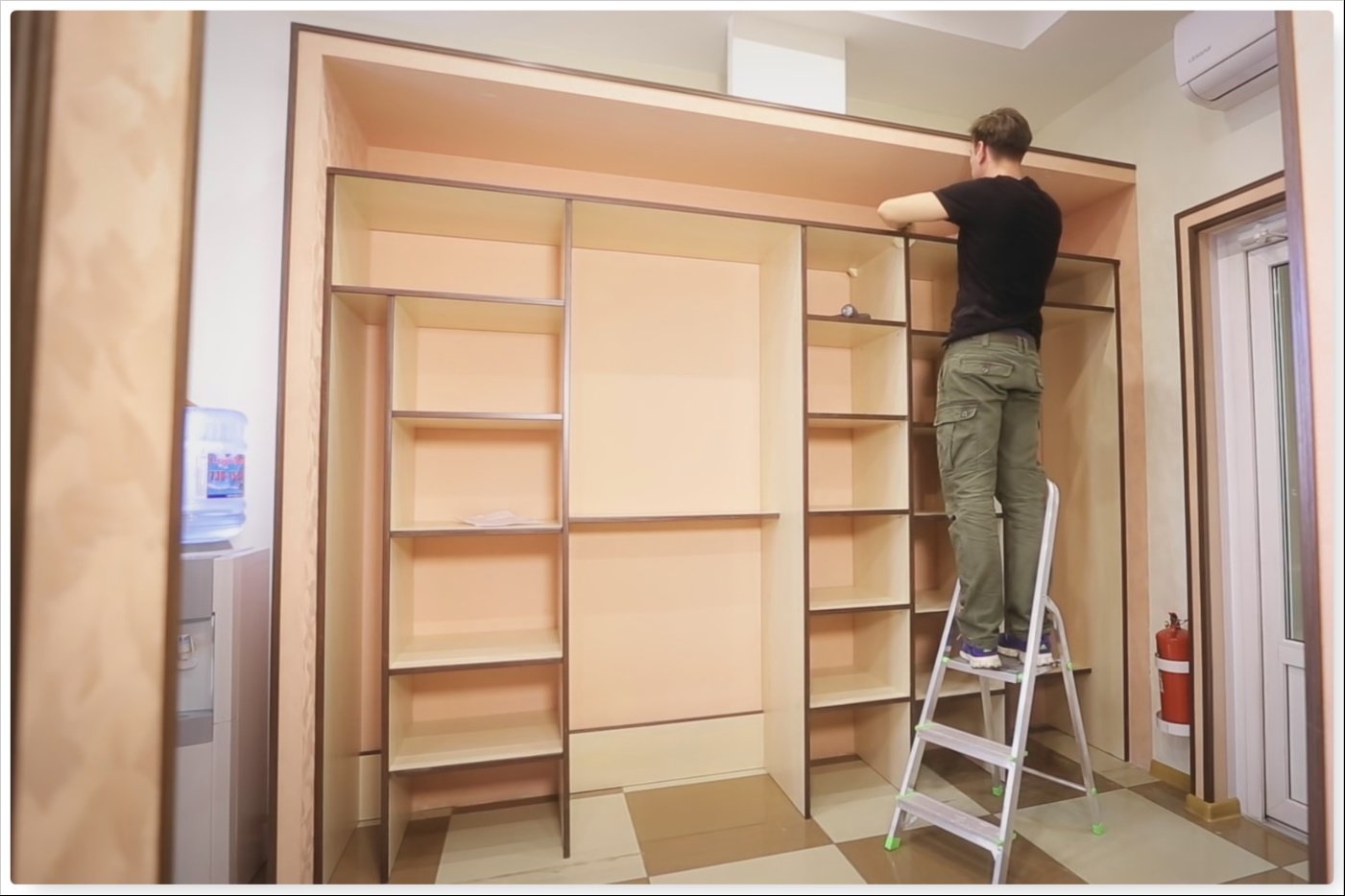 making a cabinet with your own hands