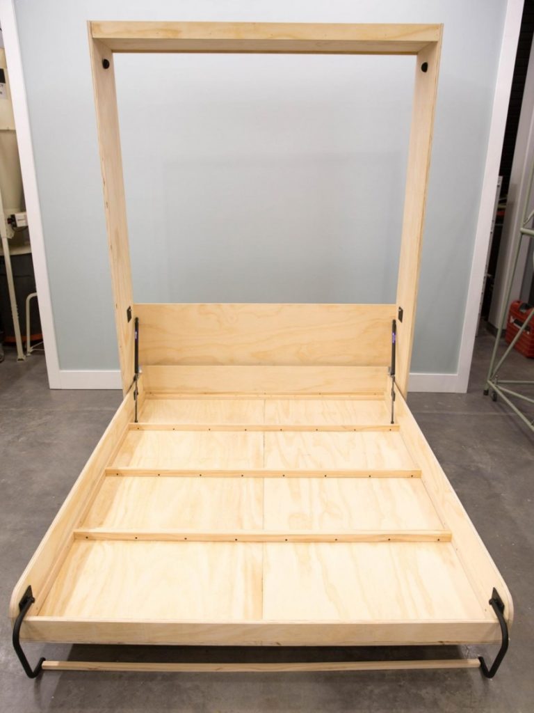 wardrobe frame-bed