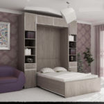 transformable bed as a wardrobe