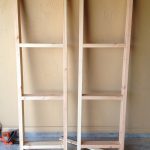 shelving in the process of assembly