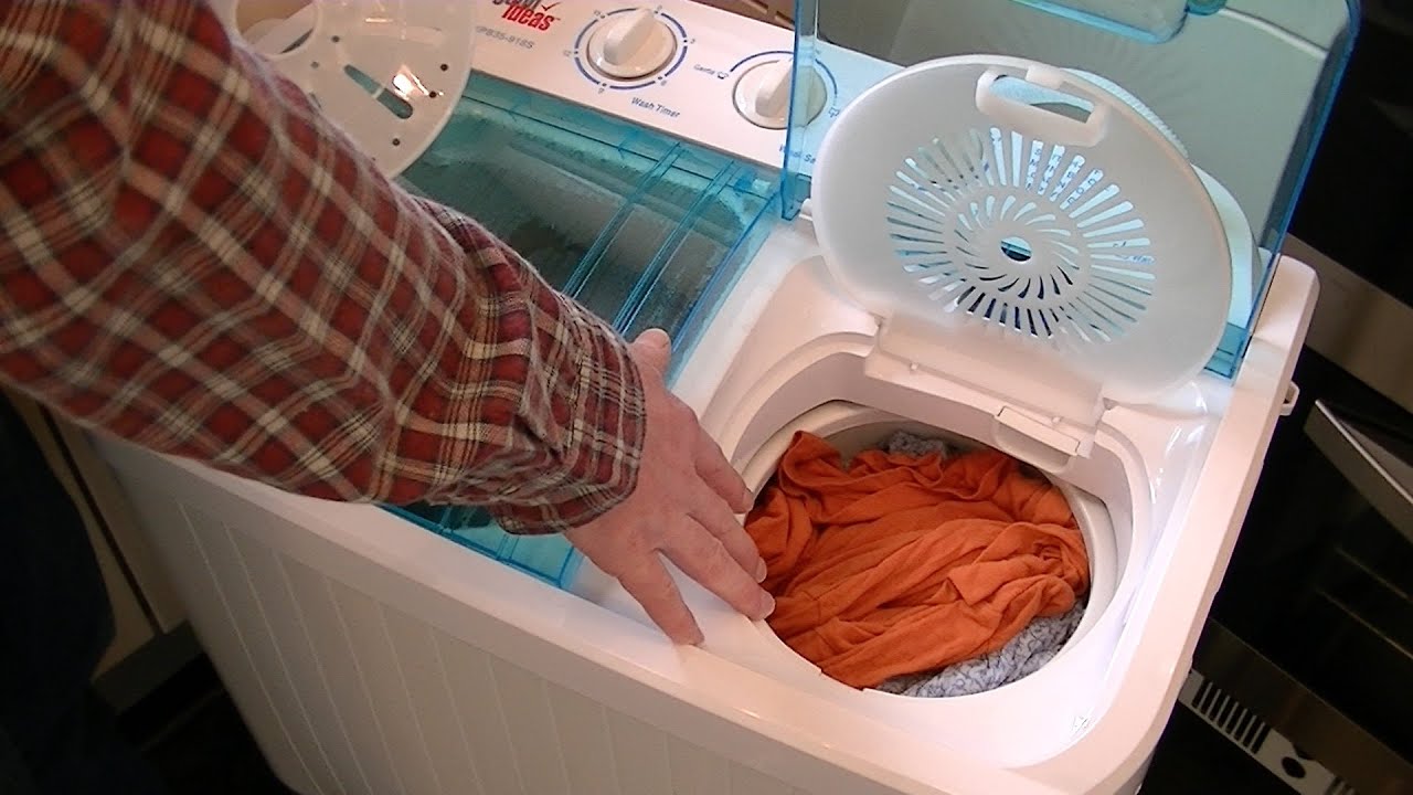 washing in an activator machine