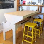 bar counter and table