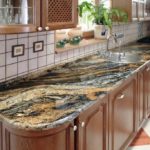 natural marble kitchen countertop