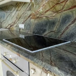 marble countertop for small kitchen