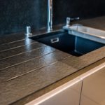 gray stone countertop