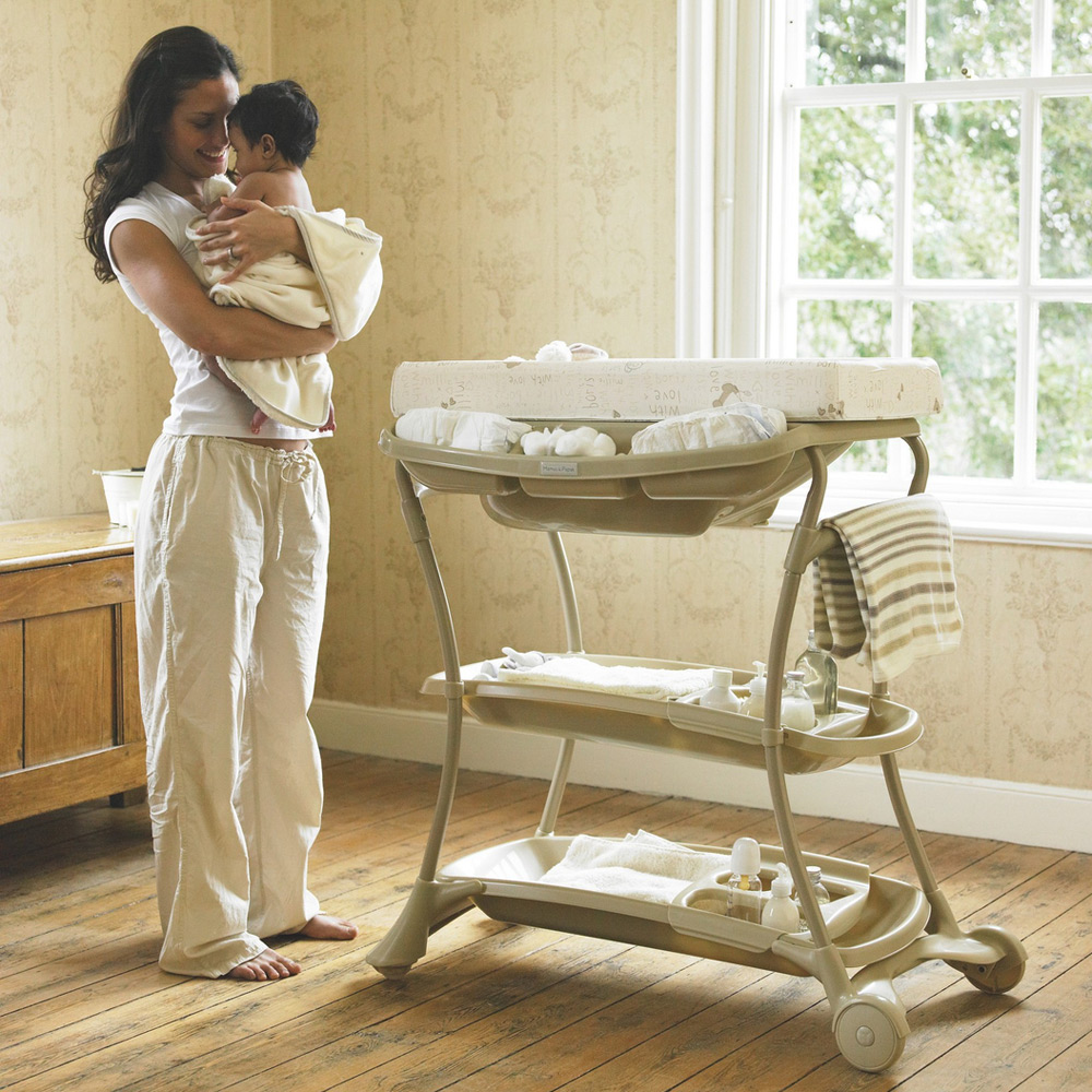 Baby changing table