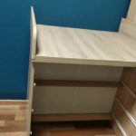 DIY changing table